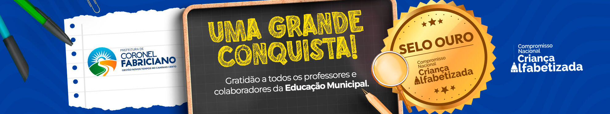 Selo Ouro Educação