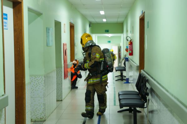 Hospital Dr. José Maria Morais realiza simulado de incêndio  e evacuação