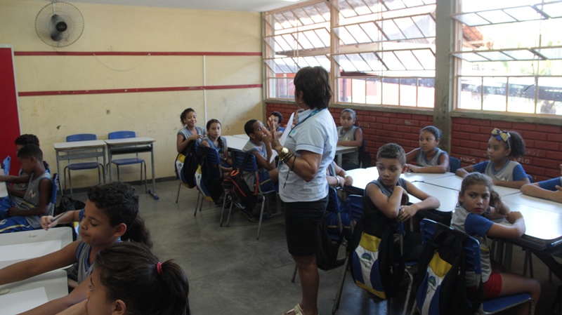 Escolas Municipais se mobilizam para campanha de trânsito