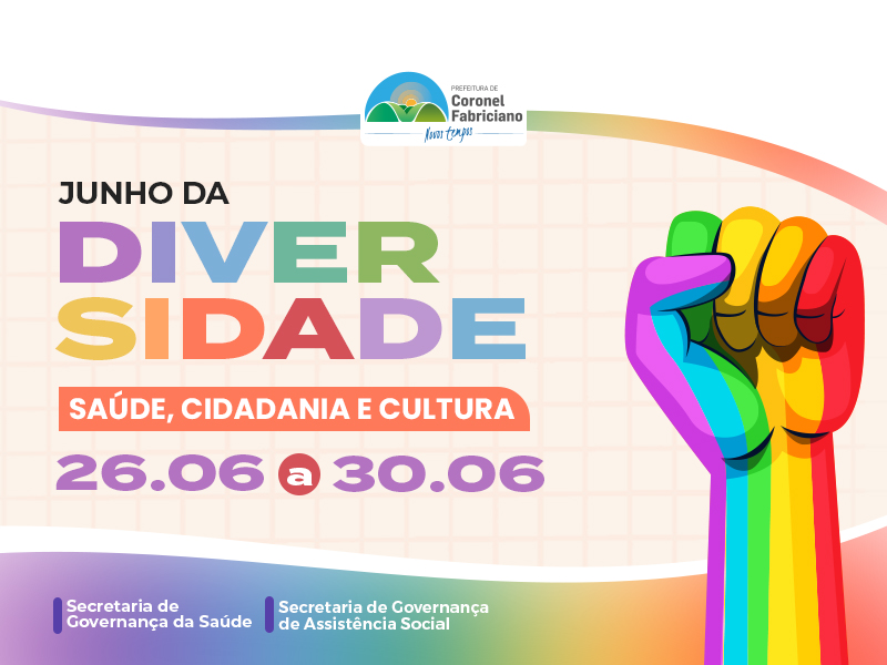 Saúde e Assistência Social promovem evento de Diversidade em Coronel Fabriciano