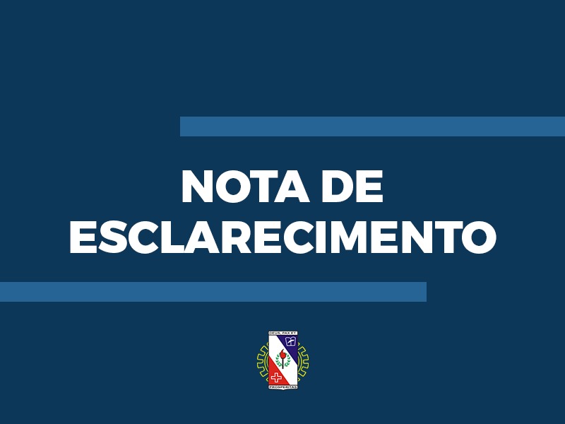 Nota de esclarecimento a respeito da legitimidade do Programa Habitacional “Fabri, Meu Lar”