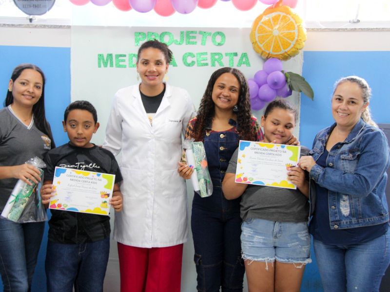 Fabriciano implanta “Medida Certa Kids para controlar a obesidade infantil e desenvolver hábitos saudáveis