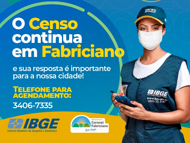 Prefeitura de Fabriciano sensibiliza a população e faz força tarefa para concluir o Censo 2022
