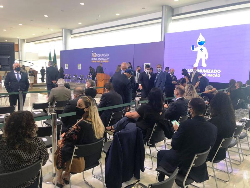 Prefeitura de Fabriciano participa do lançamento do plano nacional de vacinação contra Covid-19