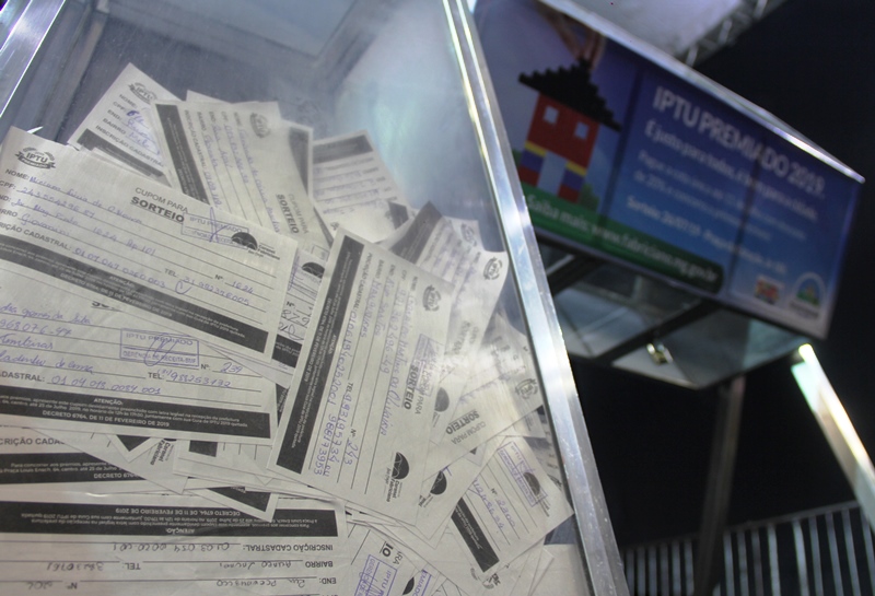 Sorteio do IPTU Premiado 2020 será online no dia 11 de dezembro