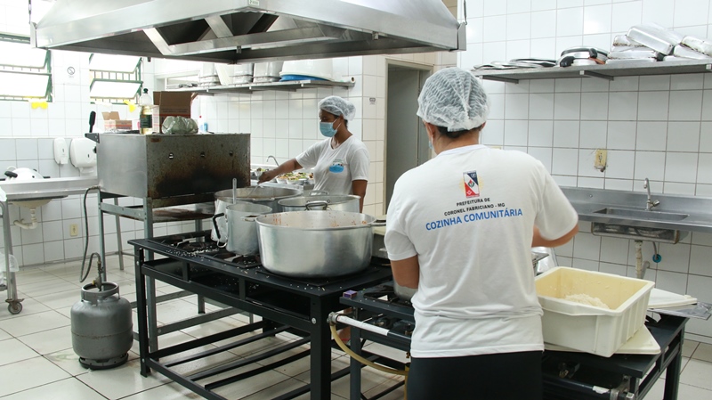 Atendimento da Cozinha Comunitária de Coronel Fabriciano cresce durante a pandemia