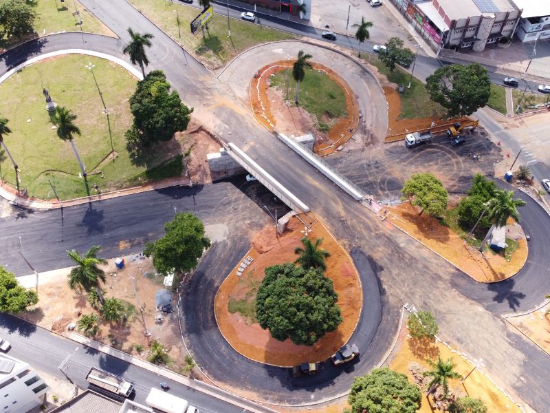 Novo viaduto no trevo de Coronel Fabriciano entra na reta final de obras