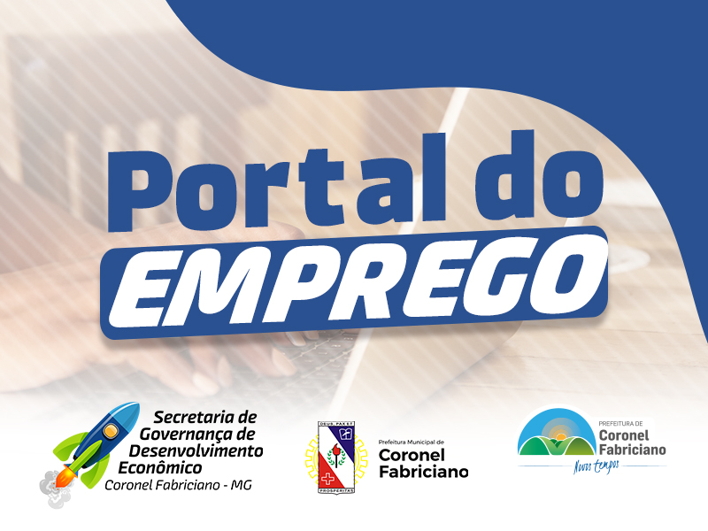 Prefeitura de Coronel Fabriciano lança Portal de Emprego nesta sexta-feira, 26 de agosto