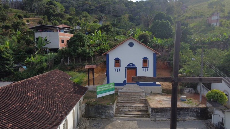 Prefeitura de Fabriciano restaura Capela Nossa Senhora da Vitória, na Serra dos Cocais