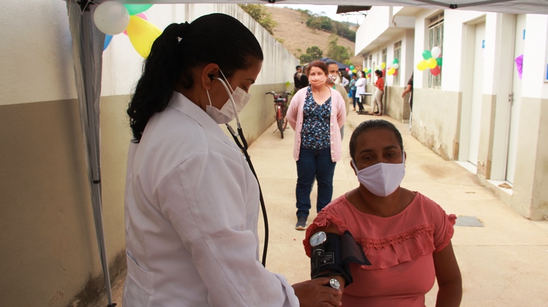 Serra dos Cocais recebe caravana com serviços e informações de saúde, assistência social e segurança