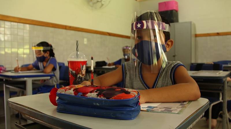 Escolas da rede municipal retomam aulas presenciais em Coronel Fabriciano