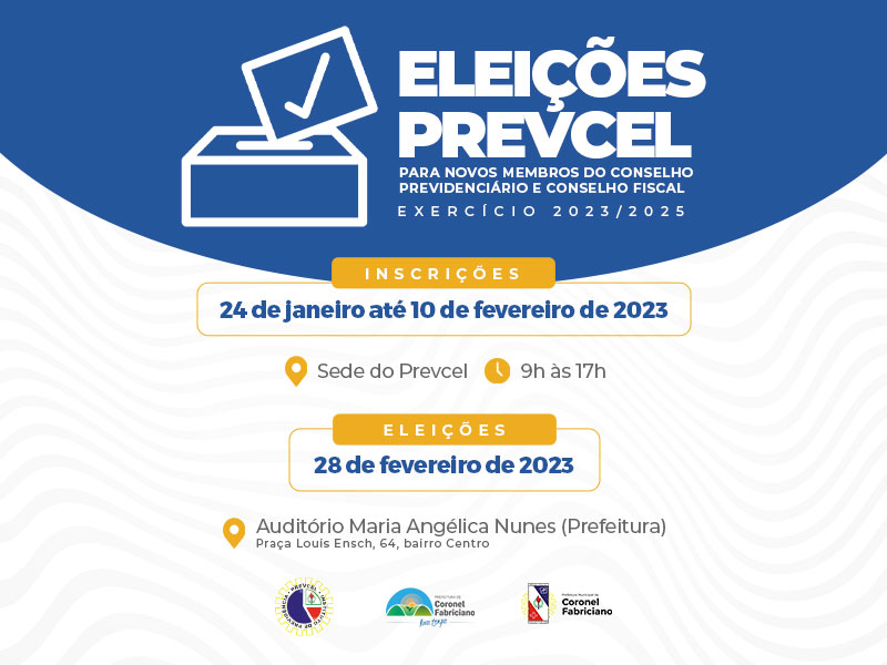PREVCEL realiza eleição para novos representantes dos servidores nos Conselhos Fiscal e Previdenciário