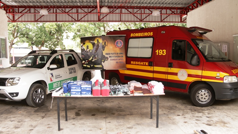 Prefeitura de Fabriciano e CODEMA entregam R$ 10 mil em equipamentos aos Bombeiros para combate a incêndios