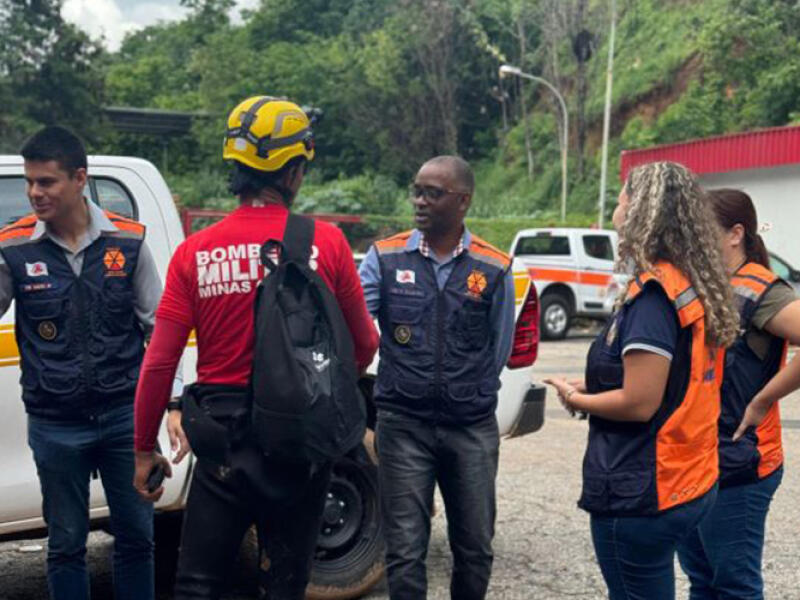 Defesa Civil Estadual avalia danos causados pelas fortes chuvas em Coronel Fabriciano