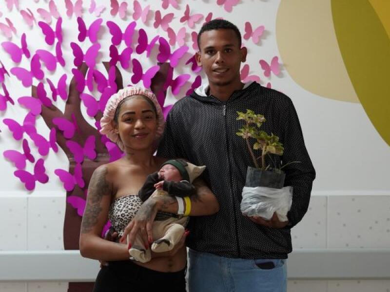 Maternidade Dra. Maria de Fátima Gomes lança projeto “Plantando o Amanhã” e doa mudas de árvores a recém-nascidos