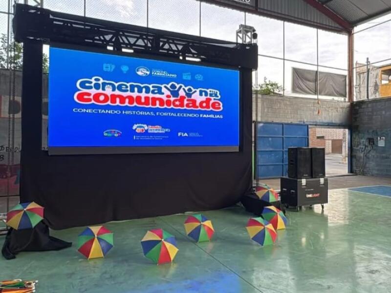 Cinema na Comunidade segue com sessões gratuitas em Coronel Fabriciano