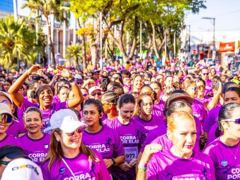 2ª Corrida “Corra Por Elas” reúne 844 participantes em mobilização pelo enfrentamento à violência contra a mulher